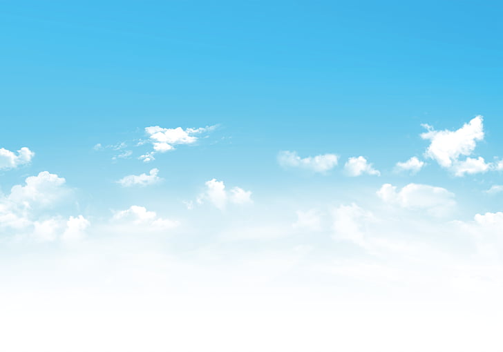 Blue sky background, photography of sky PNG clipart