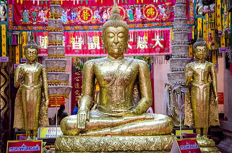 Buddha Statue in the temple thumbnail