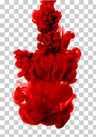 Ink Water Green Stain Paint, smoke, red ruffle cloth PNG clipart