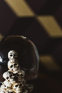 Water Globe with Skulls thumbnail