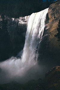 time lapse photography of waterfalls thumbnail