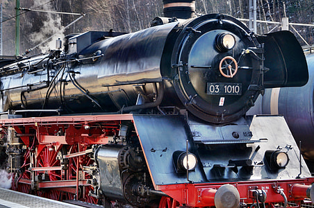 photography of black steam powered train thumbnail