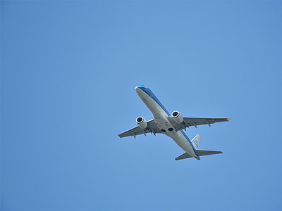 white and blue airplane thumbnail