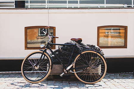 black fixed gear bicycle thumbnail