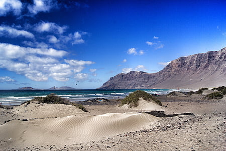 landscape photography of mountains and sea thumbnail