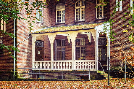 white and red 2-storey building thumbnail