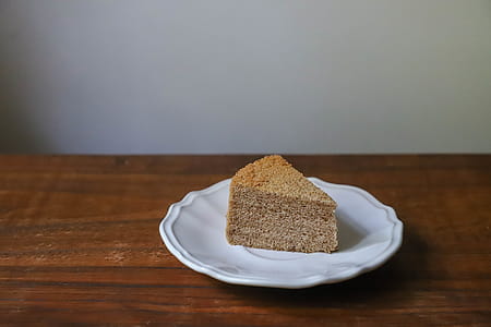 Sliced Bread on White Round Ceramic Plate thumbnail