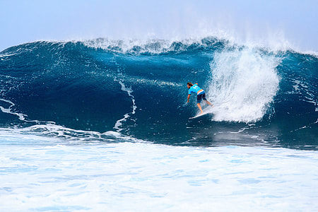 man surfing on water waves thumbnail