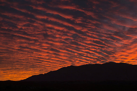 Dusk Skies Over the Hills at Joshua Tree National Park, California thumbnail