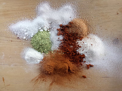 brown and white condiments thumbnail