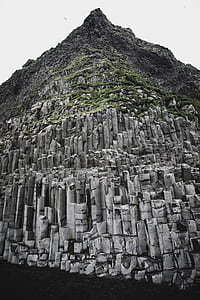 low angle view of rocky mountain thumbnail