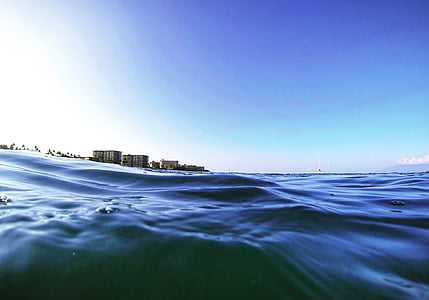 body of water with building background thumbnail