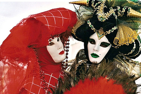two person with masquerades thumbnail