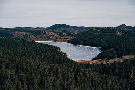 lake near mountain thumbnail