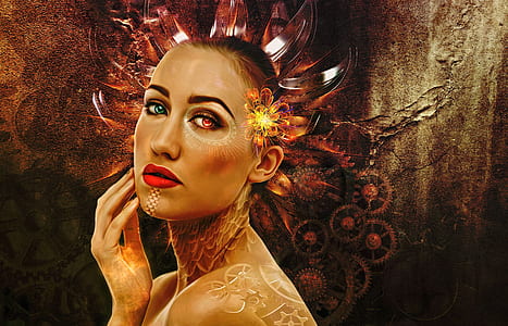 painting of woman portrait thumbnail