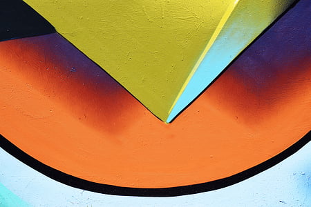 wall, art, mural, painting, color, yellow thumbnail