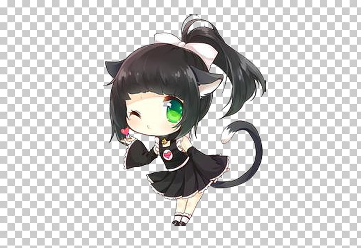 Catgirl Anime Manga Kavaii Anime Girl Png Clipart Free Cliparts