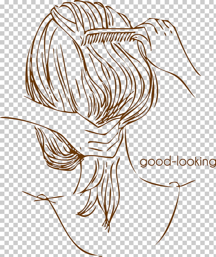 Comb Capelli Long Hair Cartoon Hair Beauty Comb My Hair Back Png