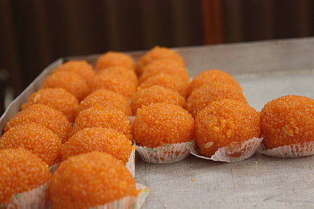 laddu foods in gray tray thumbnail