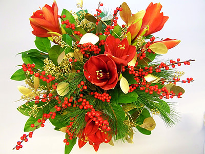 Bunch Of Flowers, Red Flowers thumbnail