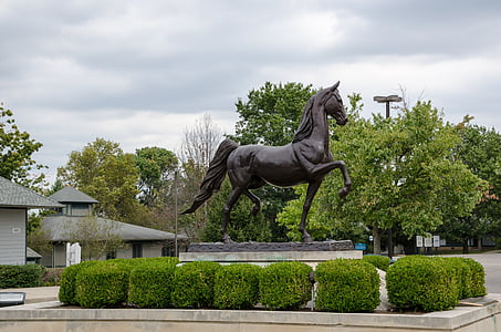 brown horse statue thumbnail
