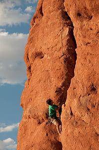 man climbing on mountain thumbnail