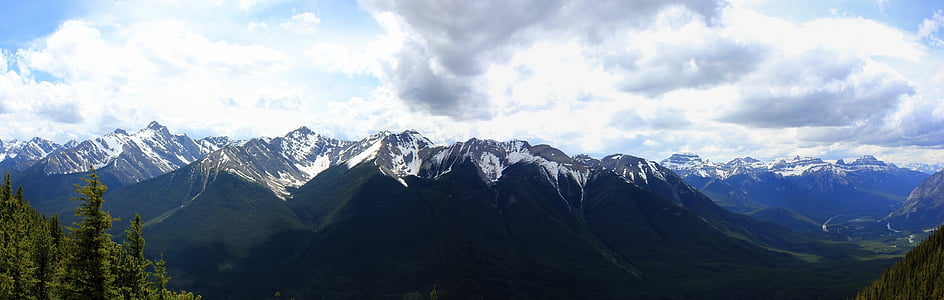 aerial photography of alps mountain thumbnail