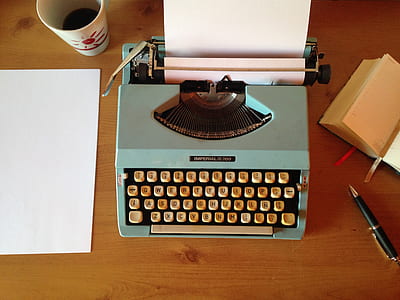 wood, coffee, desk, notebook thumbnail