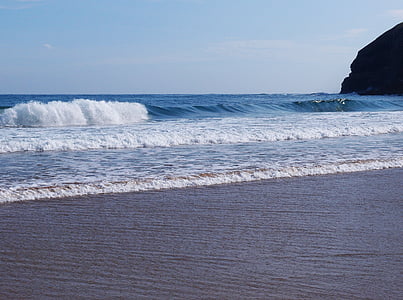 blue seashore during daytime thumbnail