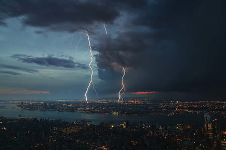 thunderstorm during night time thumbnail