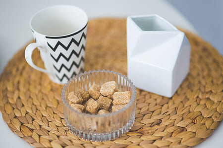 Brown sugar cubes in a dish thumbnail
