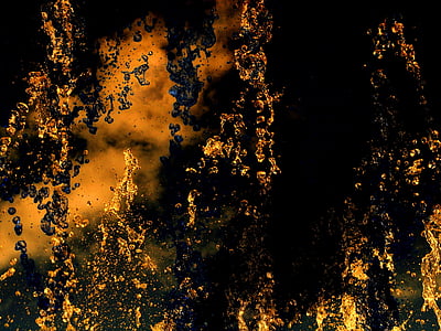 black and orange digital wallpaper thumbnail