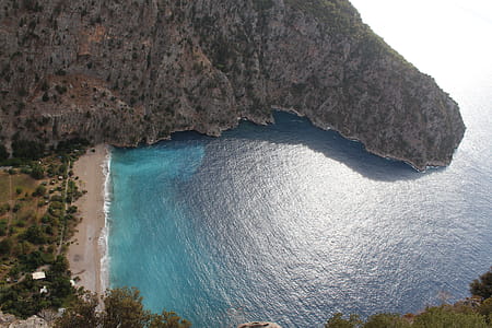 Aerial Photography Of Beach thumbnail