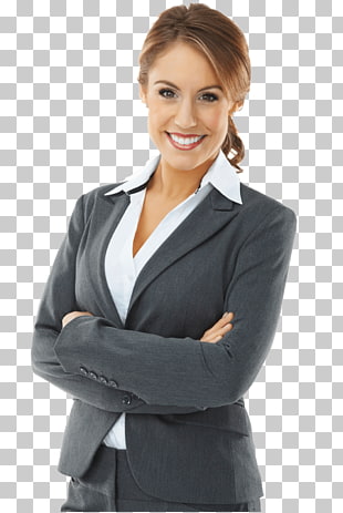 Businessperson Woman Sales Management, business woman, woman wearing grey blazer while smiling PNG clipart