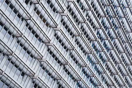 low angle photography of curtain glass building thumbnail