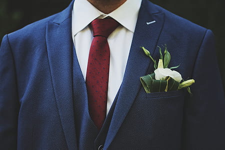 men's blue suit jacket thumbnail