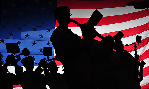 silhouette of marching band thumbnail