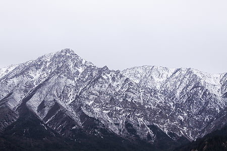 ice-capped mountain at daytime thumbnail