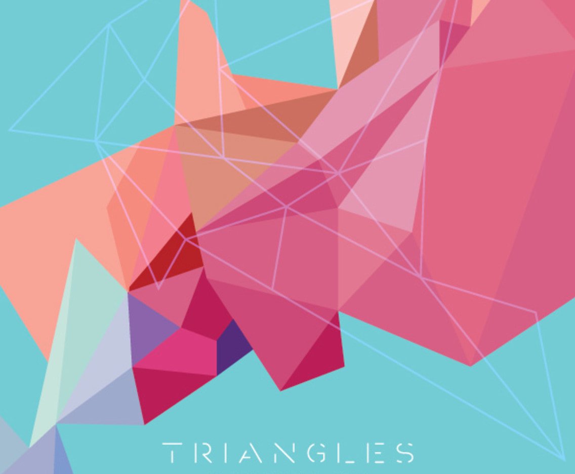 Triangles Background eps file