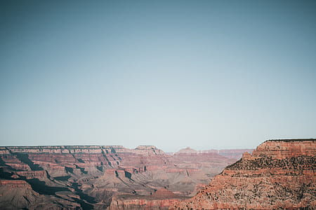 Wide Landscape Of Canyon And Sky Photo thumbnail