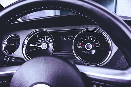 Closeup shot of car dashboard thumbnail