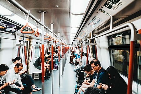 people sitting inside train thumbnail