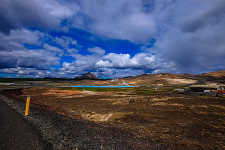 nature, sky, sand, clouds thumbnail