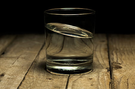 wood, water, dark, glass thumbnail