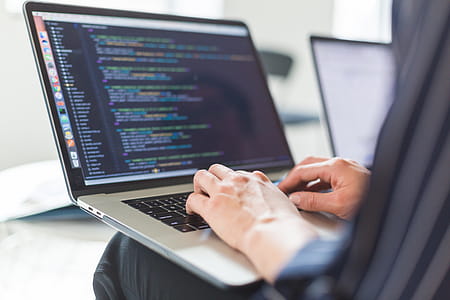 Coding On Laptop Photo thumbnail