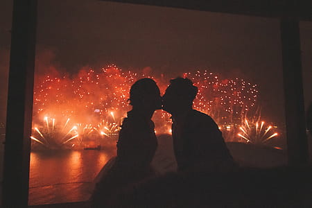 Couple and Fireworks thumbnail