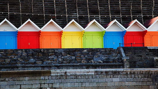 assorted-color wooden doors thumbnail