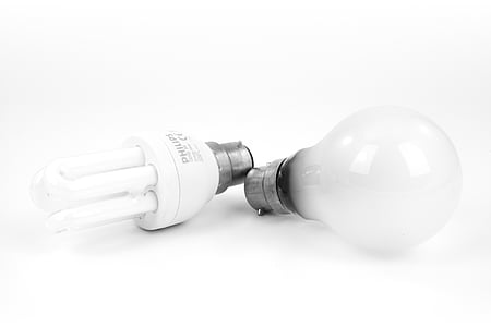 CFL and incandescent bulb thumbnail