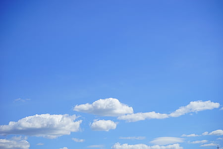 white clouds under blue sky thumbnail