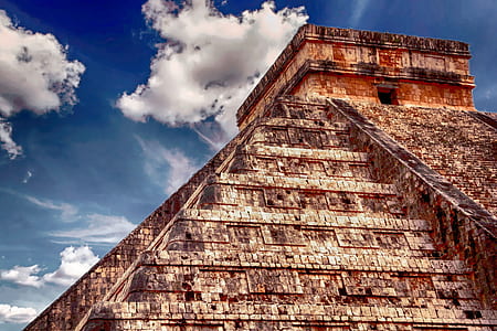 HDR photography of brown pyramid during daytime thumbnail